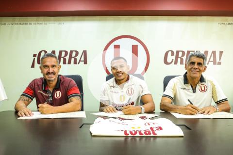 (VIDEO) Bryan Reyna fue oficializado como refuerzo de la 'U'