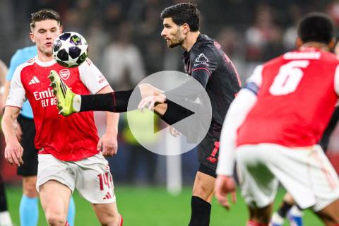 (VIDEO) Arsenal salvó empate ante Leverkusen por la Champions