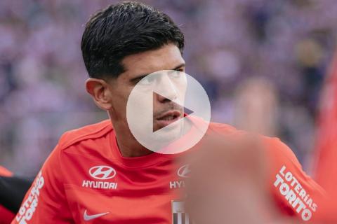 (VIDEO) Pavez: "Haré todo lo posible por estar en el clásico"