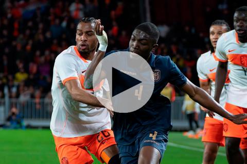 (VIDEO) Ecuador igualó 1-1 ante Países Bajos en amistoso