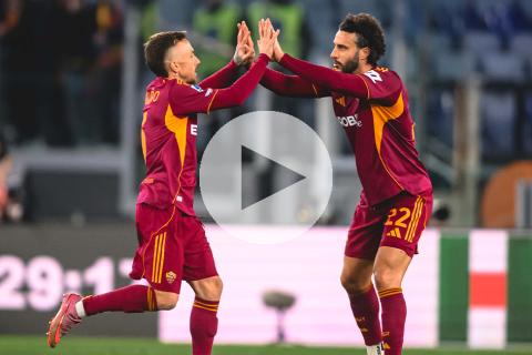 (VIDEO) Roma venció a Lecce y rompió su mala racha en la Serie A