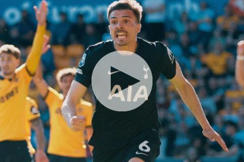 (VIDEO) Tottenham venció de visita al Wolves pero sigue comprometido con el descenso