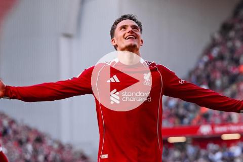 Liverpool venció a Crystal Palace en Anfield y continúa en zona de Champions League