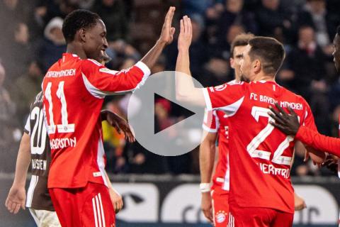 (VIDEO) Bayern goleó de visita y quedó a un paso del título de la Bundesliga