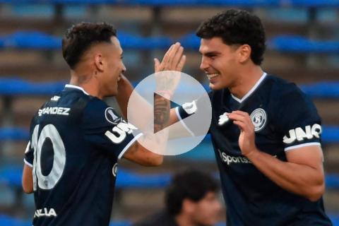 (VIDEO) Independiente Rivadavia debutó con triunfo en la Copa Libertadores