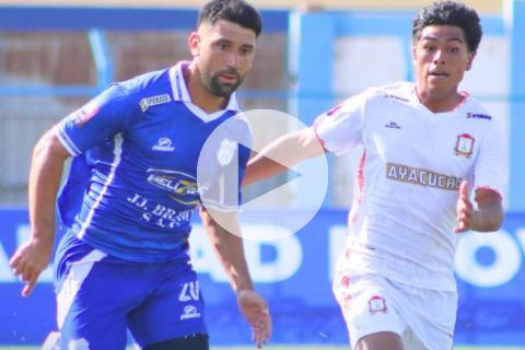 (VIDEO) Santos FC y Ayacucho FC se repartieron los puntos en Nazca