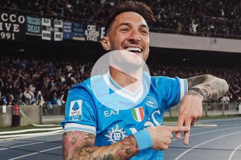(VIDEO) Napoli venció y desplazó al AC Milan del segundo lugar