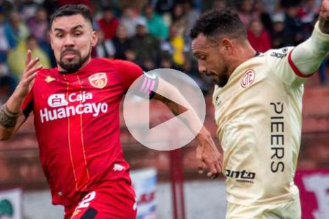 (VIDEO | FOTOS) Sport Huancayo rescató empate 2-2 ante UTC en Cajamarca