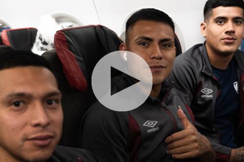 (VIDEO) Cienciano llegó a Brasil para enfrentar a Atlético Mineiro