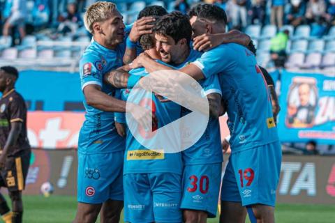 Title (FOTOS) Garcilaso goleó 4-1 al Juan Pablo II en Cusco
