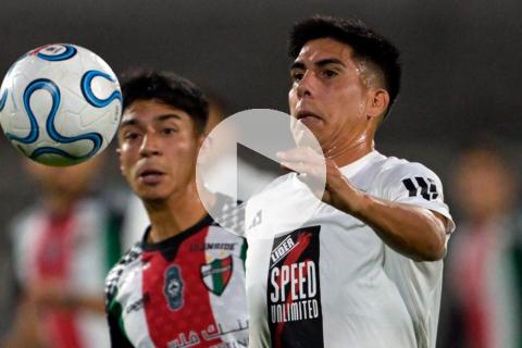 (VIDEO) Palestino y Deportivo Riestra se despidieron de la Copa Sudamericana con empate