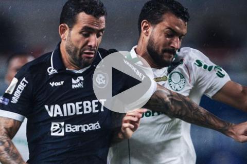(VIDEO) Palmeiras no pudo en su visita al Remo