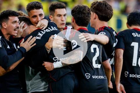 (VIDEO) ¡Triunfazo! Sevilla remontó al Villarreal y quedó cerca de la permanencia