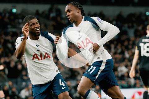 (VIDEO) Tottenham empató y sigue peleando por no descender