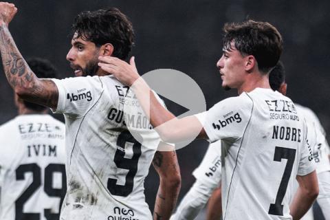 (VIDEO) Corinthians, de Carrillo, accedió de ronda en la Copa de Brasil