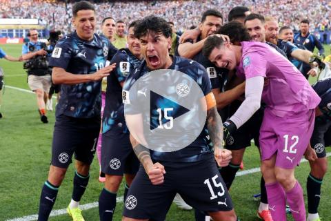 (VIDEO | FOTOS) Heroico: Paraguay eliminó en penales a Alemania y avanzó a octavos