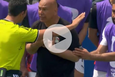 (VIDEO) ¡Con abrazo incluido! Kevin Ortega y el anecdótico momento que vivió con el DT de Egipto