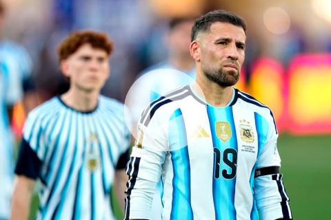 (VIDEO) Nicolás Otamendi anunció su retiro de la selección argentina