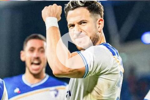 (VIDEO) Ugarriza anotó en remontada de Kiryat Shmona, que avanzó a 'semis' de la Toto Cup