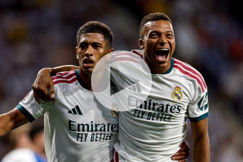 (VIDEO) ¡Con lo justo! Real Madrid superó en los descuentos al Espanyol