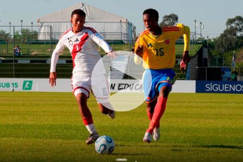 (VIDEO) Perú U15 cayó ante Colombia y sumó su segunda derrota en la Liga Evolución