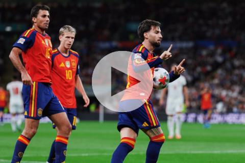 (VIDEO) ¡Partidazo! España venció 3-2 a Inglaterra en Wembley