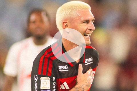 (VIDEO) Flamengo triunfó y se afianzó en la cima del Brasileirao