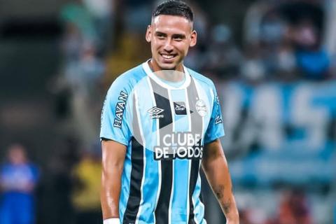 Noriega fue titular en empate de Gremio ante Palmeiras y continúa en zona de descenso