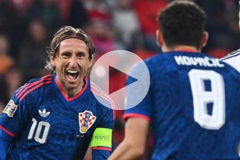 (VIDEO) ¡Inoxidable! Modric anotó en triunfo sobre República Checa