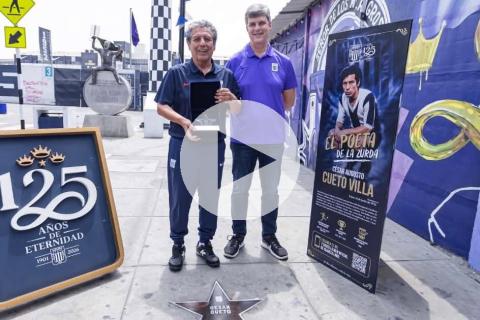 (VIDEO | FOTOS) ¡Al Maestro con cariño! César Cueto develó su estrella en el ‘Caminito Íntimo’