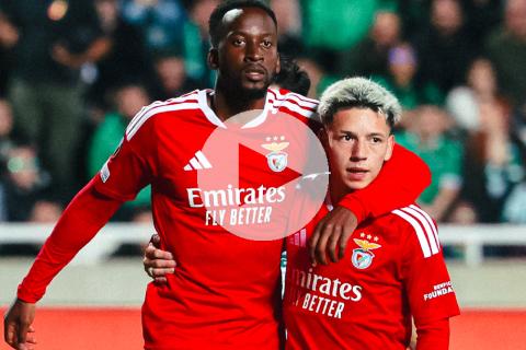 (VIDEO) Benfica goleó y lidera la Europa League