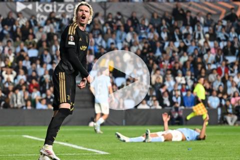 (VIDEO) Juventus ganó en España y lidera la Europa League