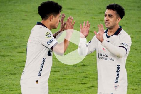 (VIDEO) Pretell anotó pero LDU cayó en el torneo ecuatoriano