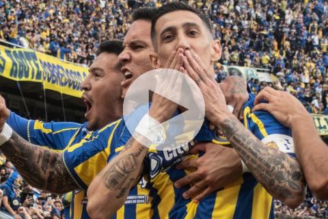 (VIDEO) Di María comandó la goleada ante Independiente Rivadavia